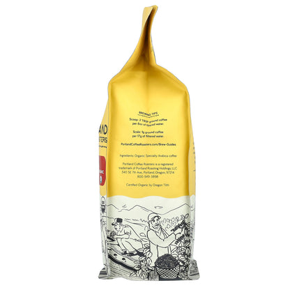 Portland Coffee Roasters, Organic Coffee, Whole Bean, Dark Roast, French, 12 oz (340 g)