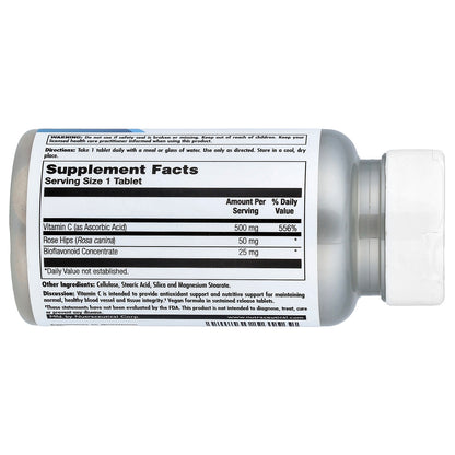 KAL, C 500 + Rose Hips & Bioflavonoids, 100 Tablets