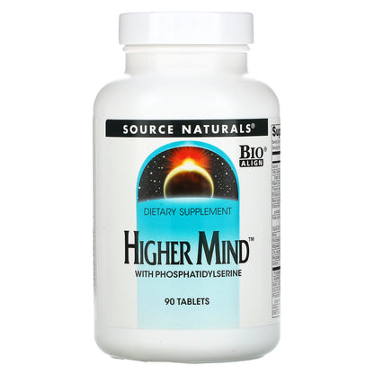 Source Naturals, Higher Mind, 90 Tablets