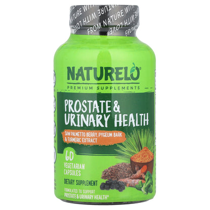 NATURELO, Prostate & Urinary Health, 60 Vegetarian Capsules