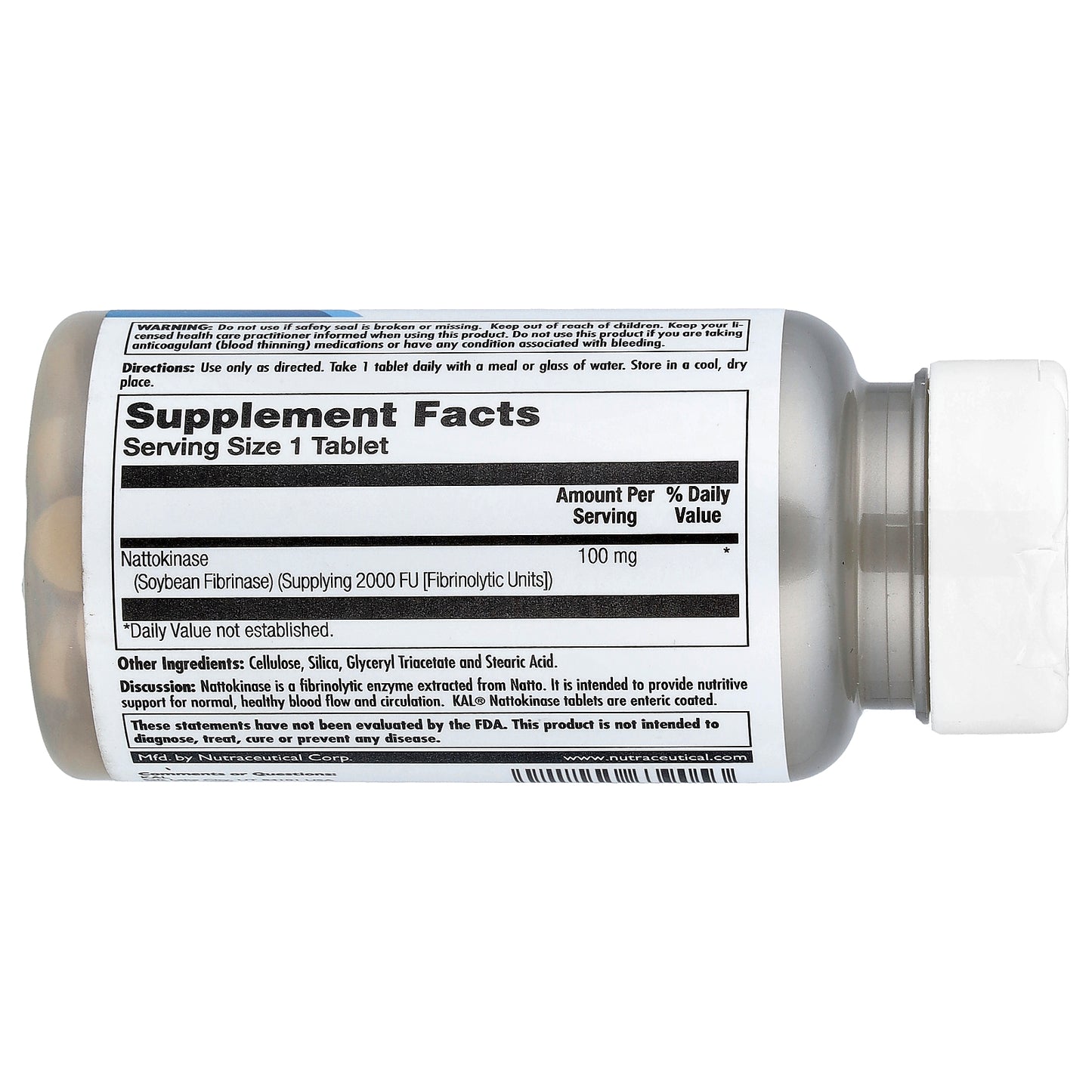 KAL, Nattokinase, 100 mg, 30 Tablets