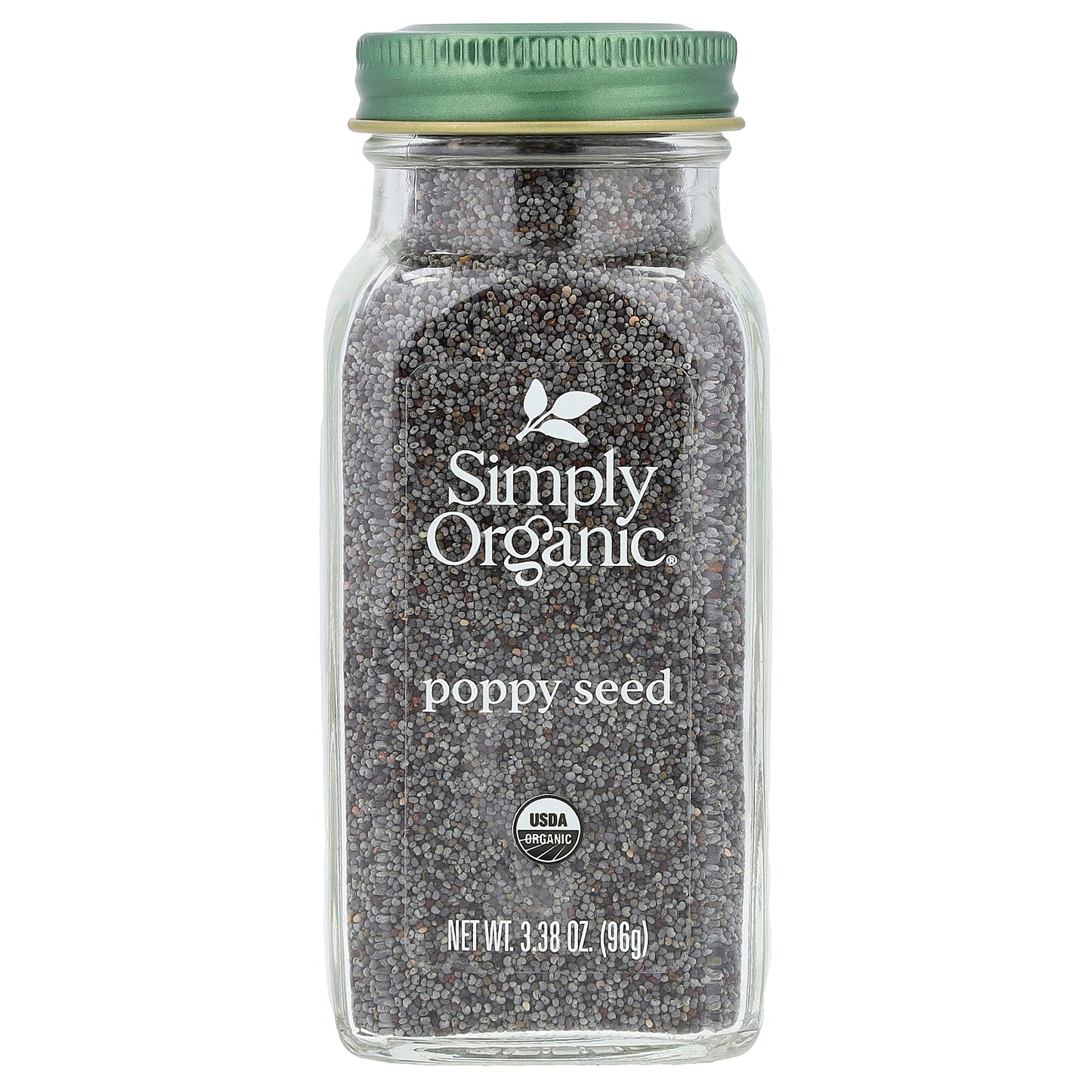 Simply Organic, Poppy Seed, 3.38 oz (96 g)