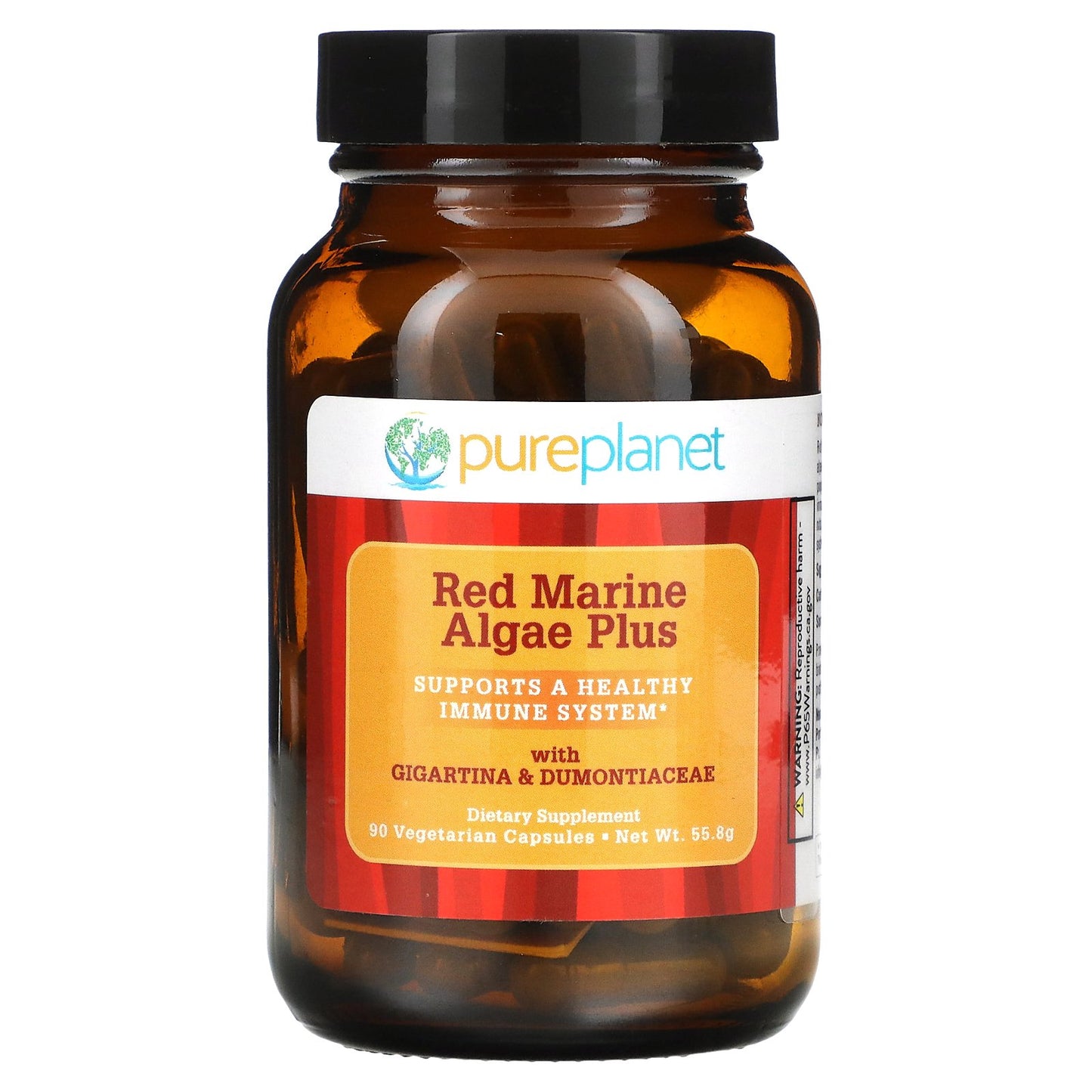 Pure Planet, Red Marine Algae Plus, 90 Vegetarian Capsules