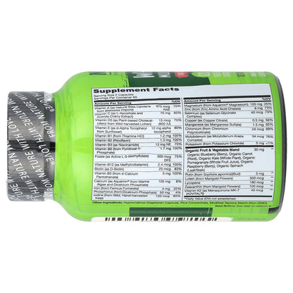 NATURELO, Whole Food Multivitamin, For Teens, 120 Vegetarian Capsules