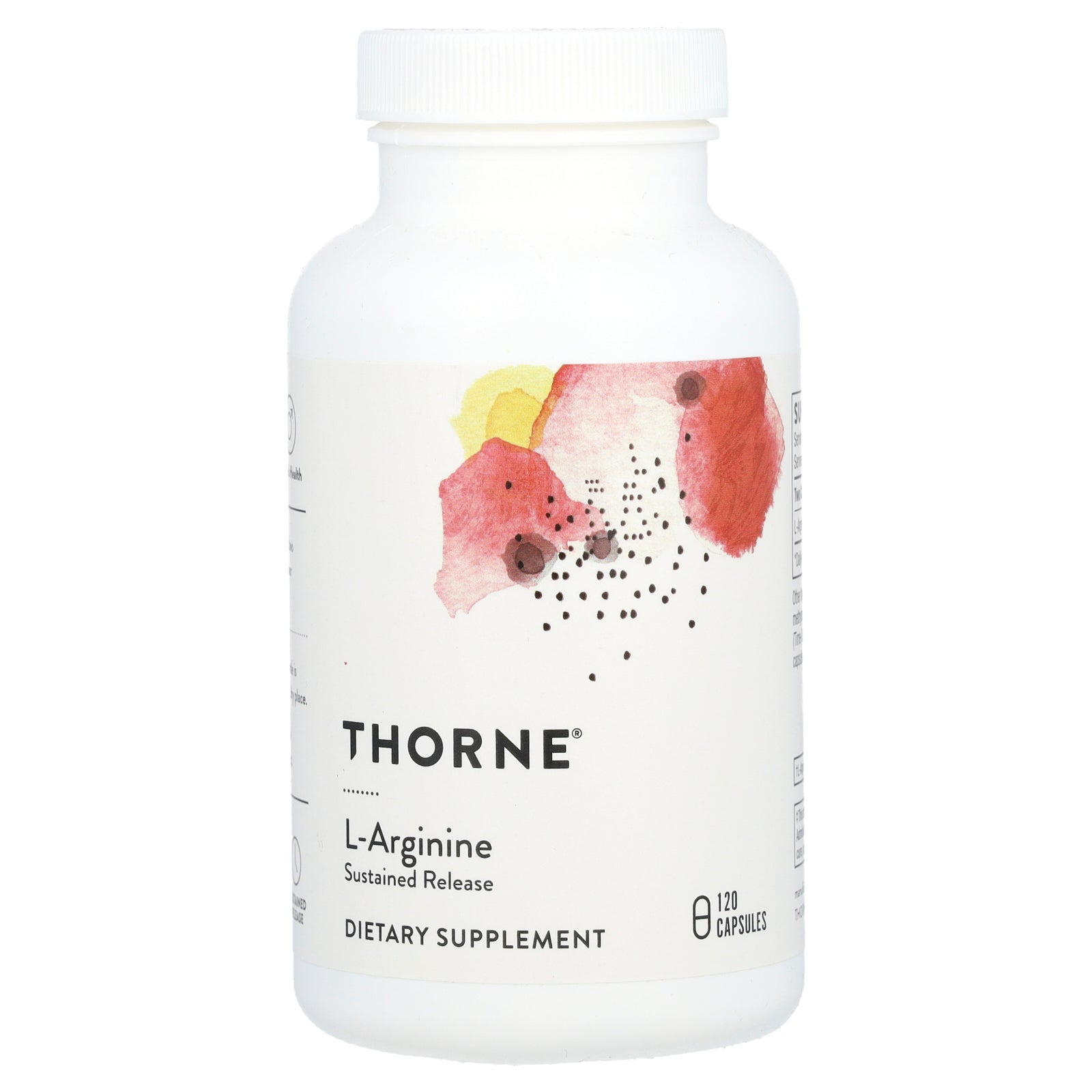 Thorne, L-Arginine, 120 Capsules (500 mg per Capsule)