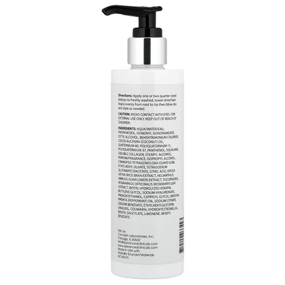 Advanced Clinicals, 10-In-1 Frizz Control, Blow Dry Heat Protectant, For Dry, Frizzy Hair, 7.5 fl oz (222 ml)