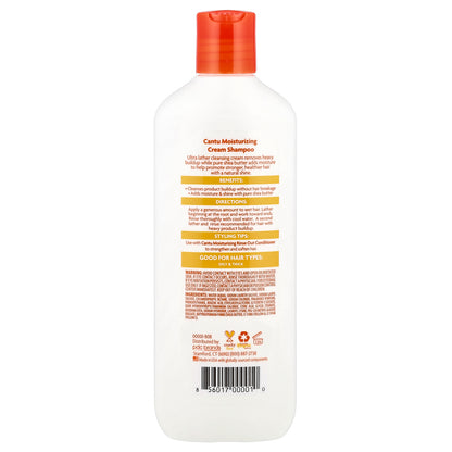 Cantu, Shea Butter, Moisturizing Cream Shampoo, 13.5 fl oz (400 ml)