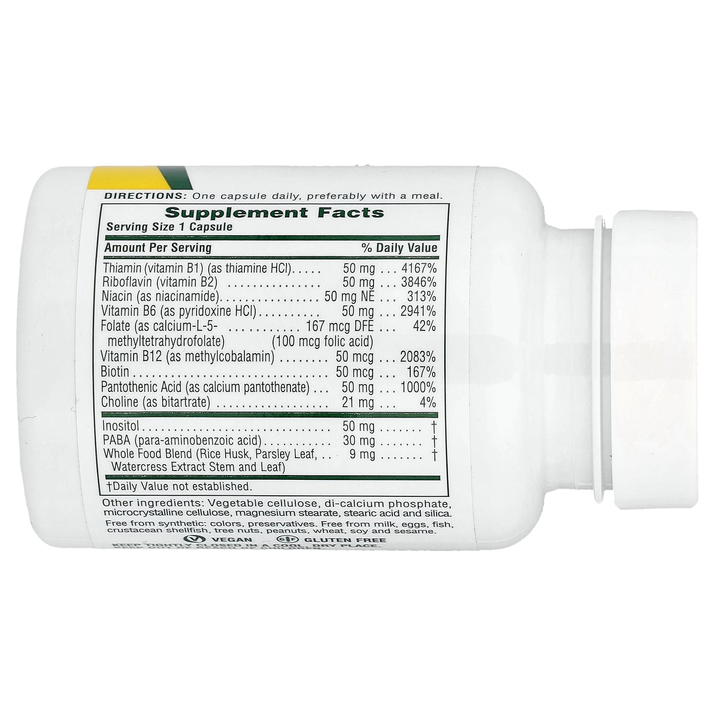 NaturesPlus, Super B-50, 60 Capsules