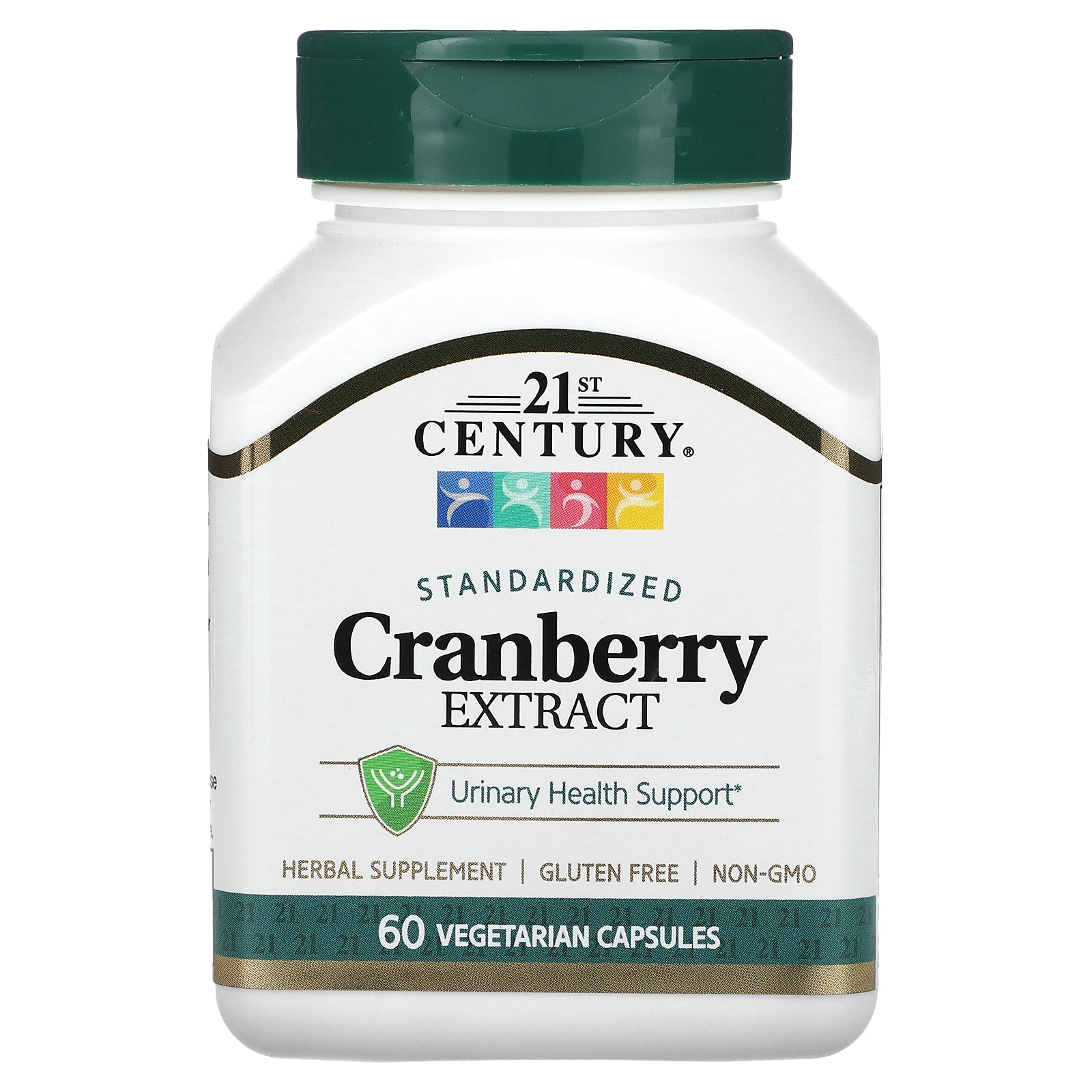 21st Century, Cranberry Extract, Standardized, 60 Vegetarian Capsules