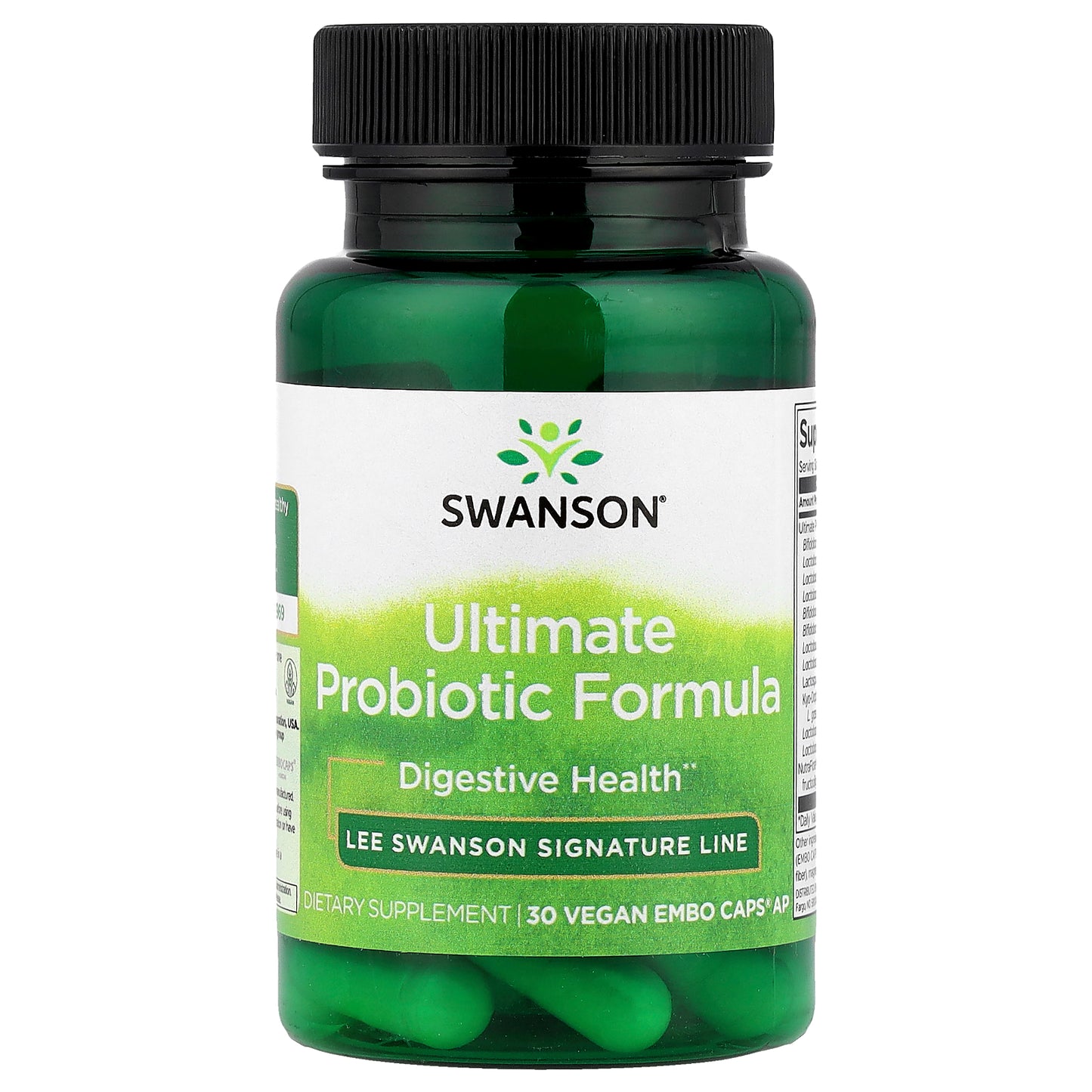Swanson, Ultimate Probiotic Formula, 30 Vegan Embo Caps® Ap