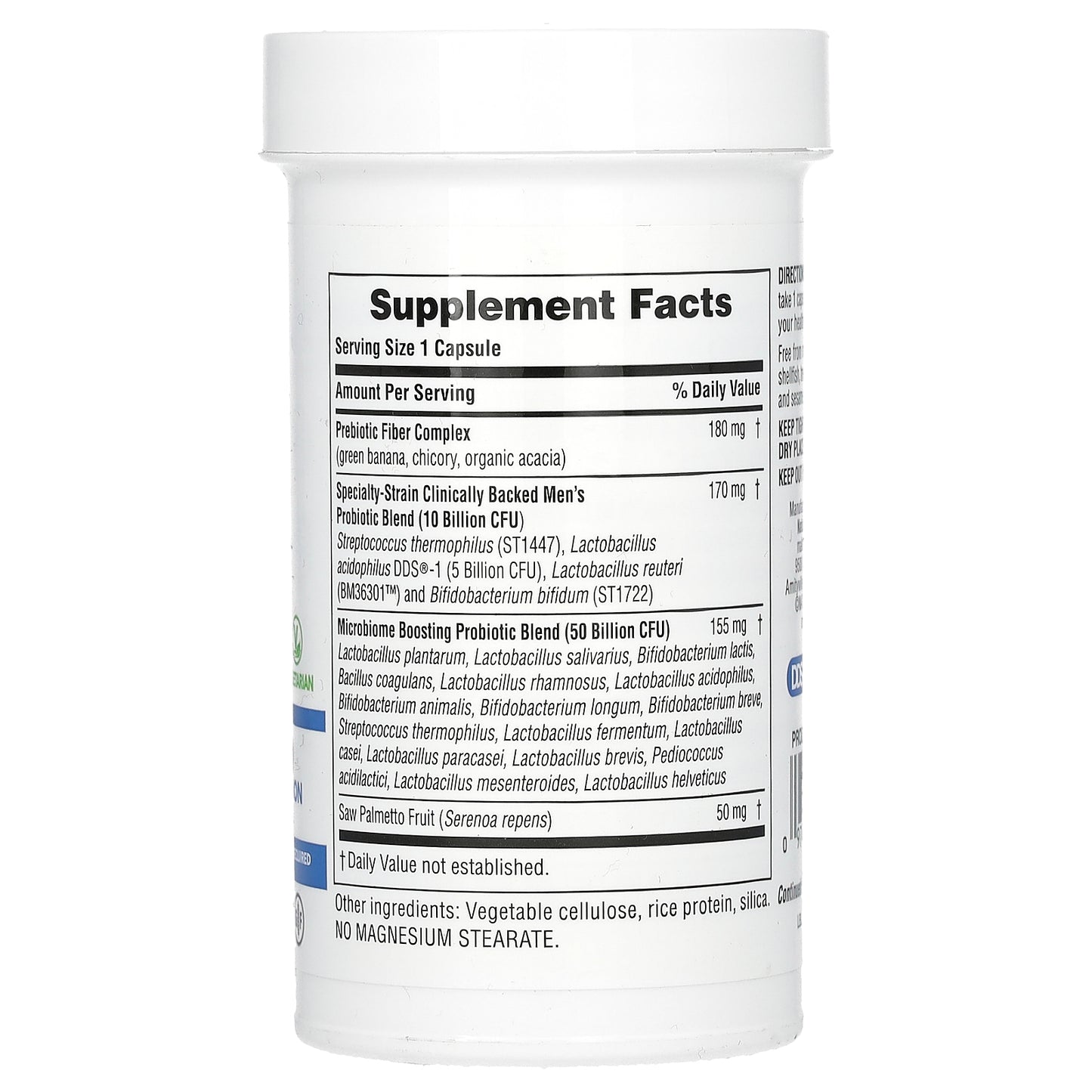 NaturesPlus, GI Natural, Probiotic Men, 60 Billion CFU, 30 Capsules