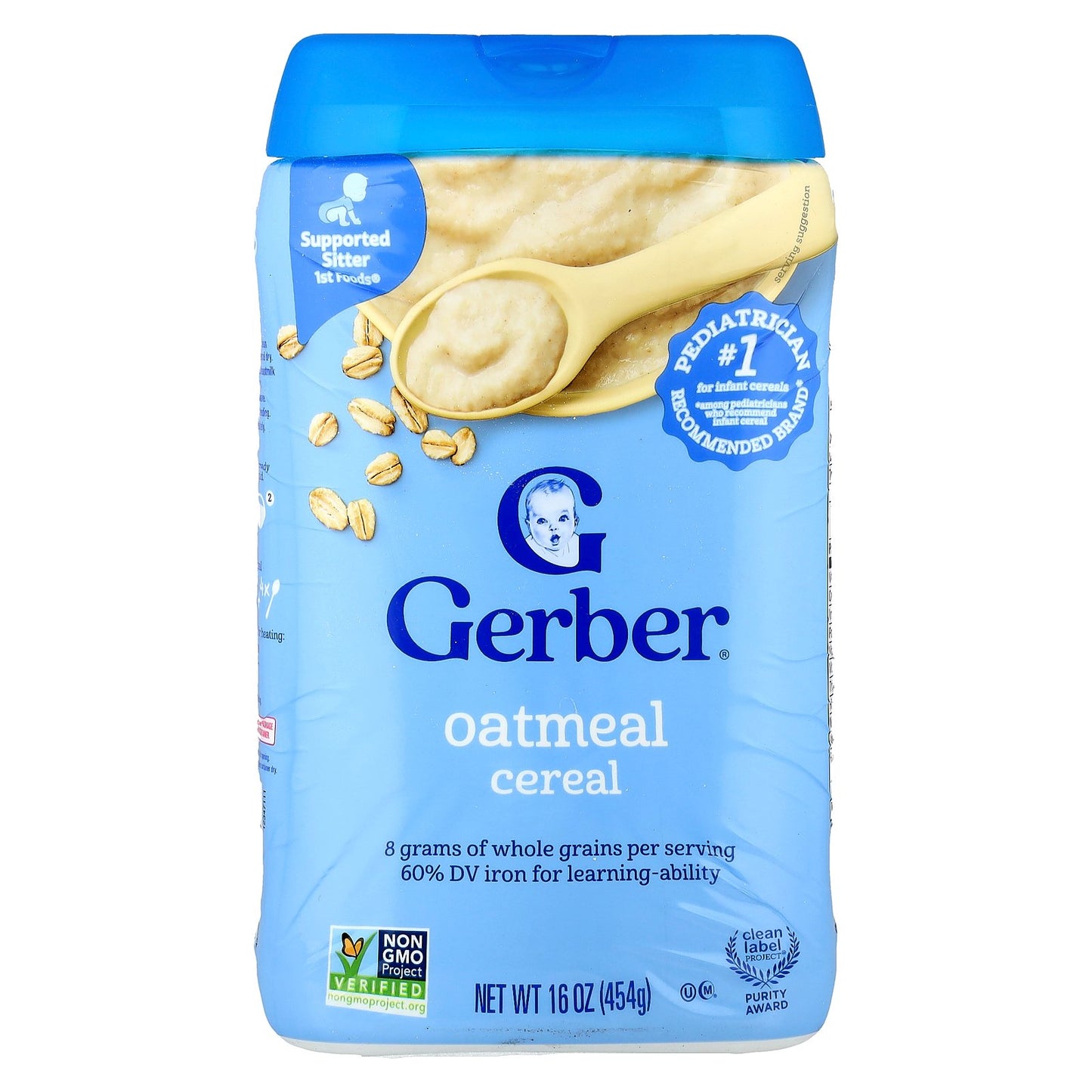 Gerber, Oatmeal Cereal, 1st Foods®, 16 oz (454 g)