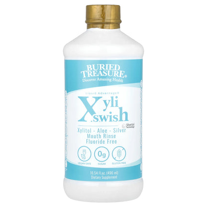 Buried Treasure, Liquid Advantage®, XyliSwish, Mouth Rinse, 16.54 fl oz (496 ml)