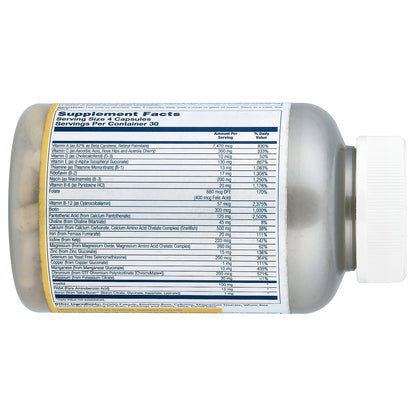 Solaray, Multi-Vita Mega-Mineral, Multivitamin, 120 Capsules