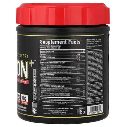 ALLMAX, CARBION+™ with Electrolytes, Pineapple Mango, 25.6 oz (725 g)