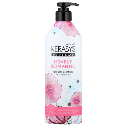 Kerasys, Lovely Romantic Perfume Shampoo, 20.3 fl oz (600 ml)