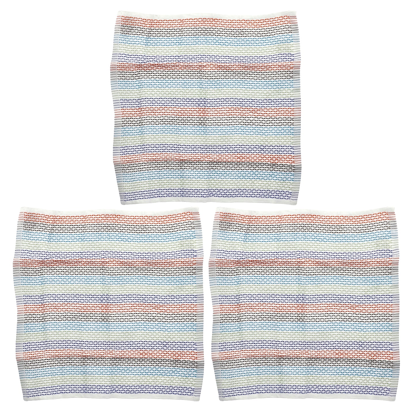 Full Circle, Tidy™ Dish Cloths, Multicolored, 3 Cloths