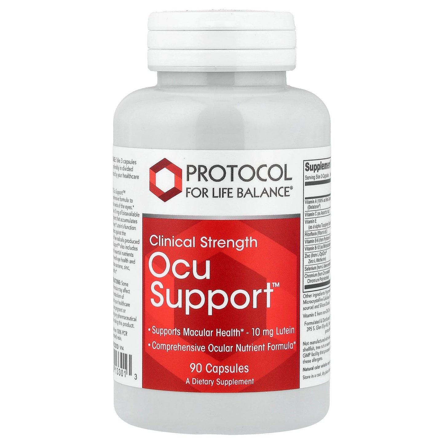 Protocol for Life Balance, Ocu Support™, 90 Capsules
