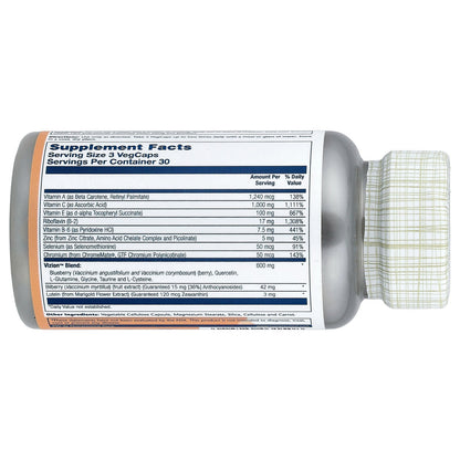 Solaray, Advanced Formula Vizion™ with Bilberry & Lutein, 90 VegCaps