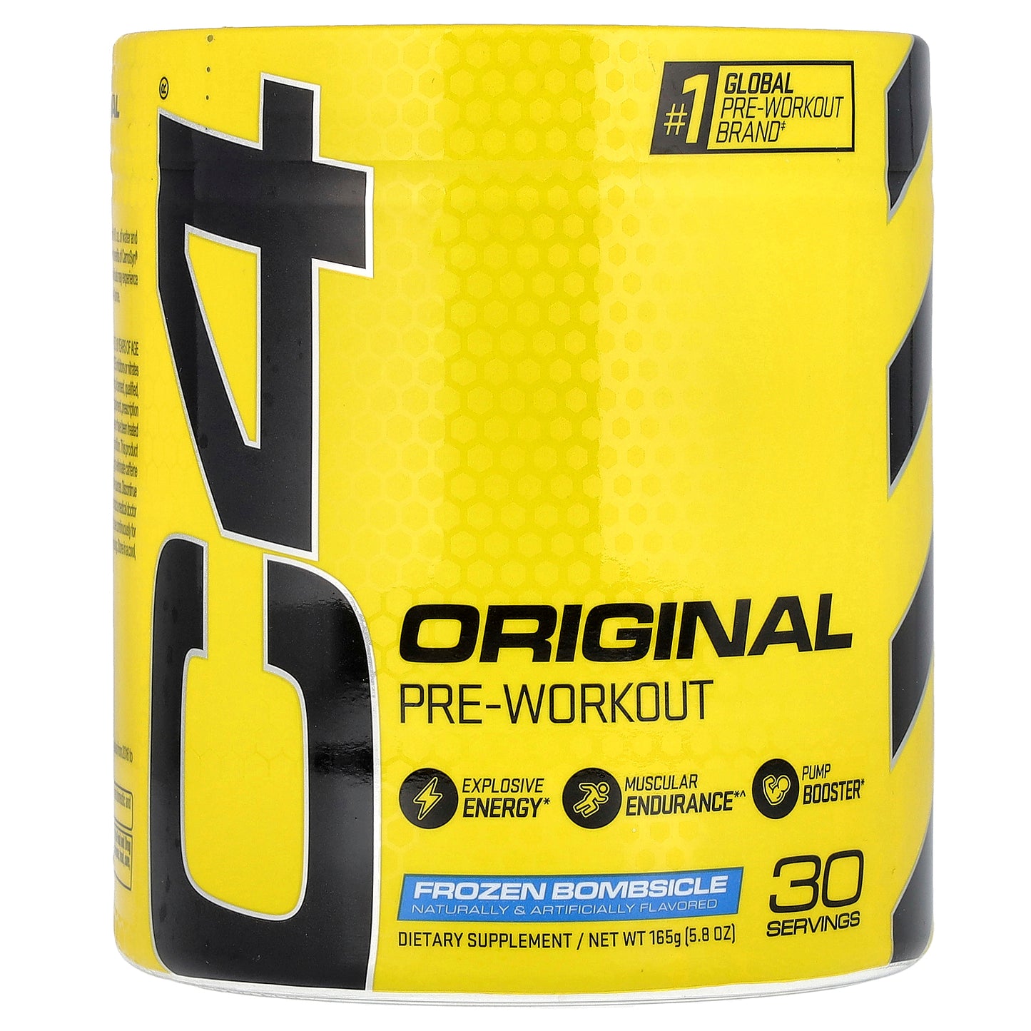 C4 / Cellucor, C4® Original, Pre-Workout, Frozen Bombsicle, 5.8 oz (165 g)