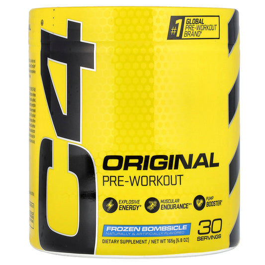 C4 / Cellucor, C4® Original, Pre-Workout, Frozen Bombsicle, 5.8 oz (165 g)