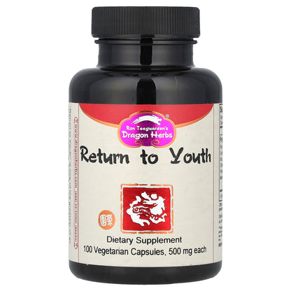 Dragon Herbs, Return to Youth, 100 Vegetarian Capsules