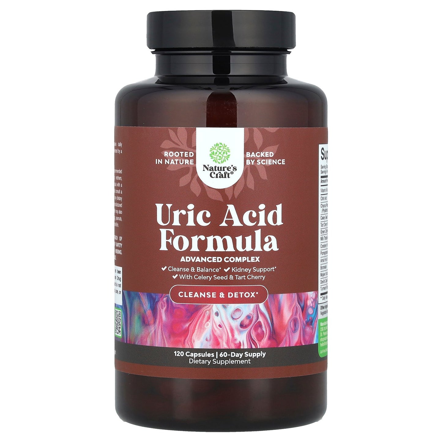 Nature's Craft, Uric Acid Formula, 120 Capsules