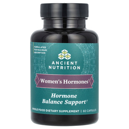 Ancient Nutrition, Women's Hormones, Hormone Balance Support, 60 Capsules