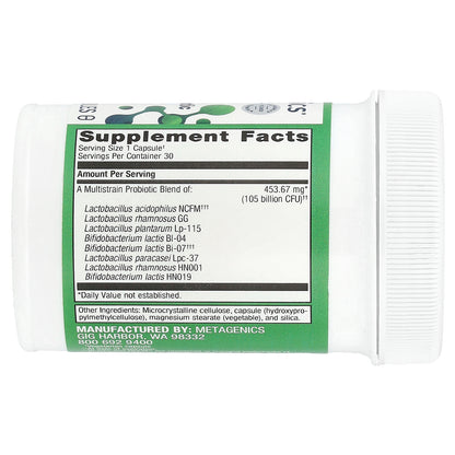 Metagenics, UltraFlora® BiomePro® Probiotics, 105 Billion CFU, 30 Capsules