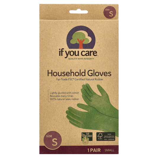 If You Care, Household Gloves, Small, 1 Pair