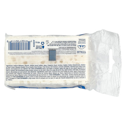 T. Taio, Soap Bar With Sponge Inside, Original Mother Of Pearl, 4.2 oz (120 g)