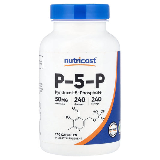 Nutricost, P-5-P, 240 Capsules