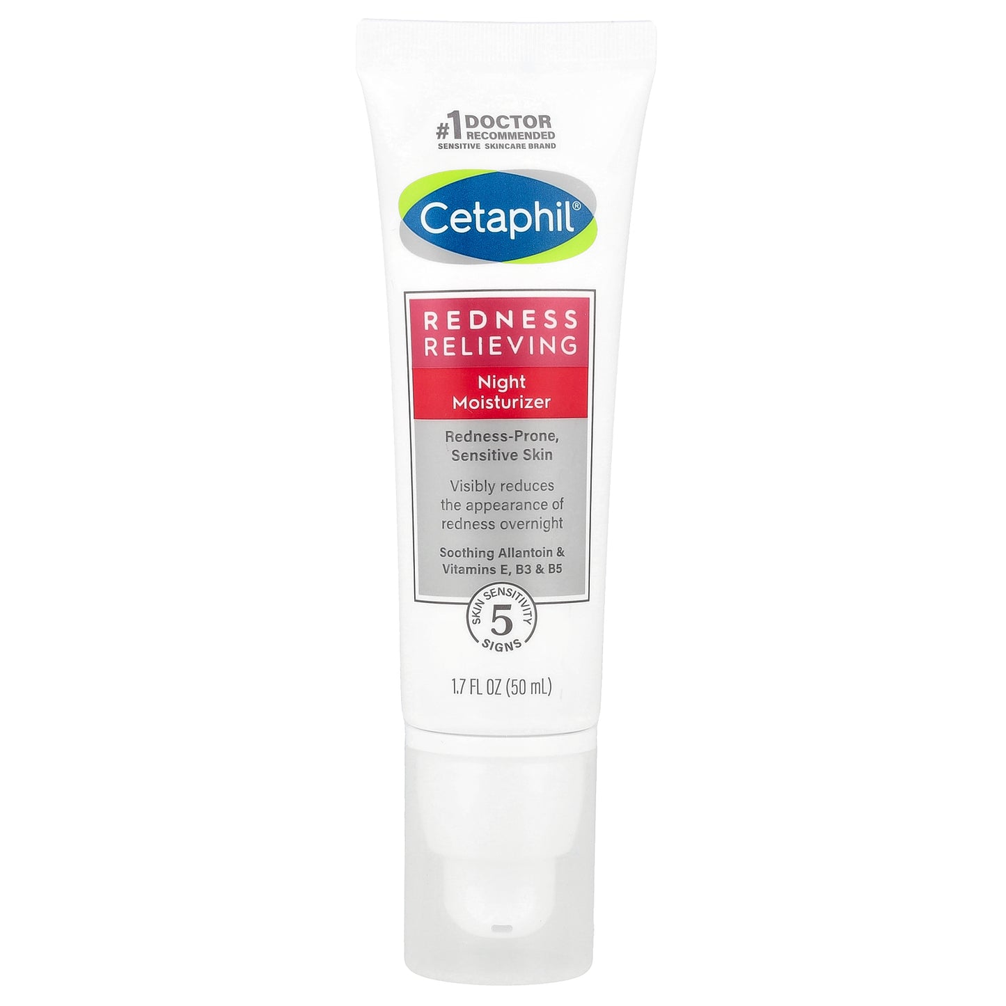 Cetaphil, Redness Relieving, Night Moisturizer, 1.7 fl oz (50 g)