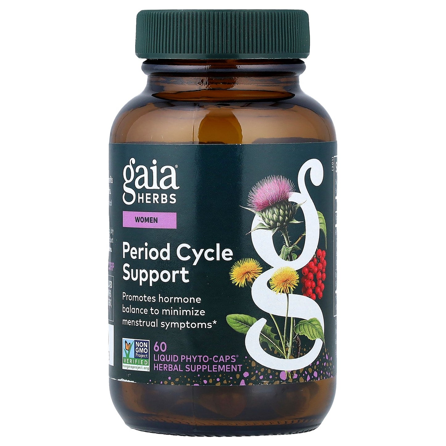 Gaia Herbs, Women, Period Cycle Support , 60 Liquid Phyto-Caps®