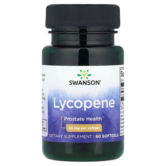 Swanson, Lycopene, 20 mg, 60 Softgels