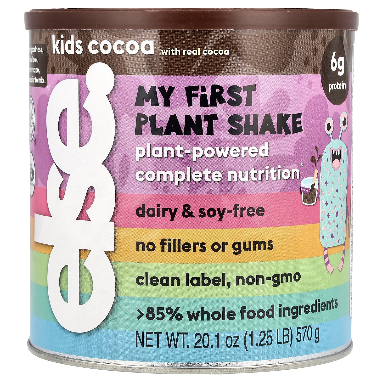 Else, Kids, My First Plant Shake, Cocoa , 1.25 lb (570 g)