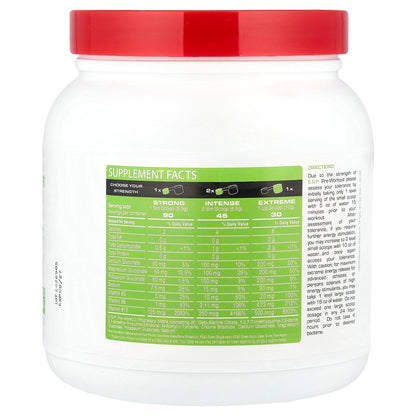 Metabolic Nutrition, E.S.P.® Pre-Workout, Green Apple, 300 g