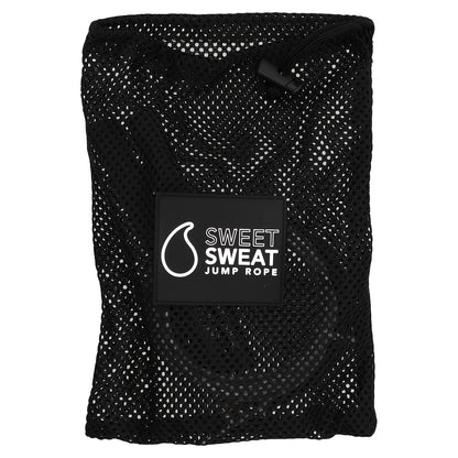 Sports Research, Sweet Sweat®, Speed Rope, Black, 1 Jump Rope