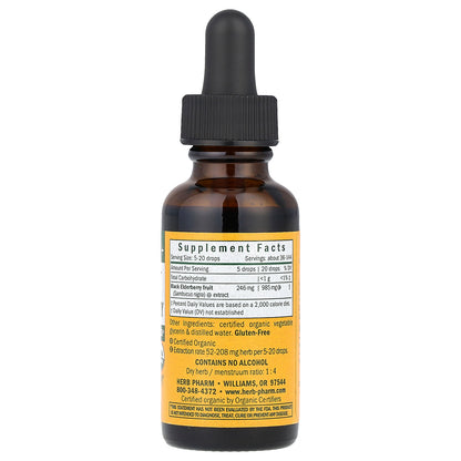 Herb Pharm, Kids Black Elderberry, Alcohol Free, 1 fl oz (30 ml)