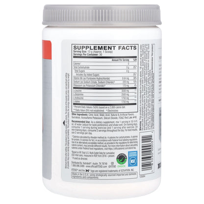 XTEND, 7G BCAA, Strawberry Kiwi Splash, 13.8 oz (390 g)