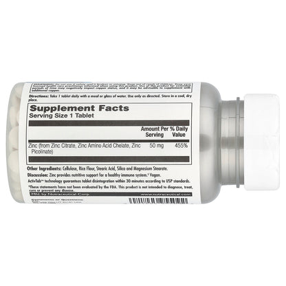 KAL, Tri-Zinc 50™, 90 Tablets (50 mg per Tablet)