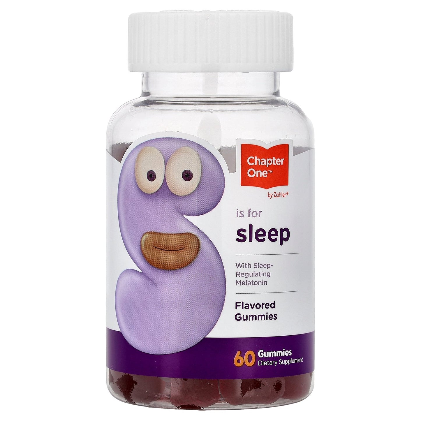 Chapter One, Sleep, Melatonin Gummies, Flavored, 60 Gummies (2.5 mg Per Gummy)