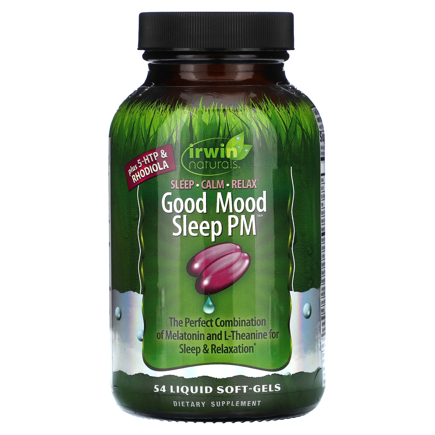 Irwin Naturals, Good Mood Sleep PM, 54 Liquid Soft-Gels