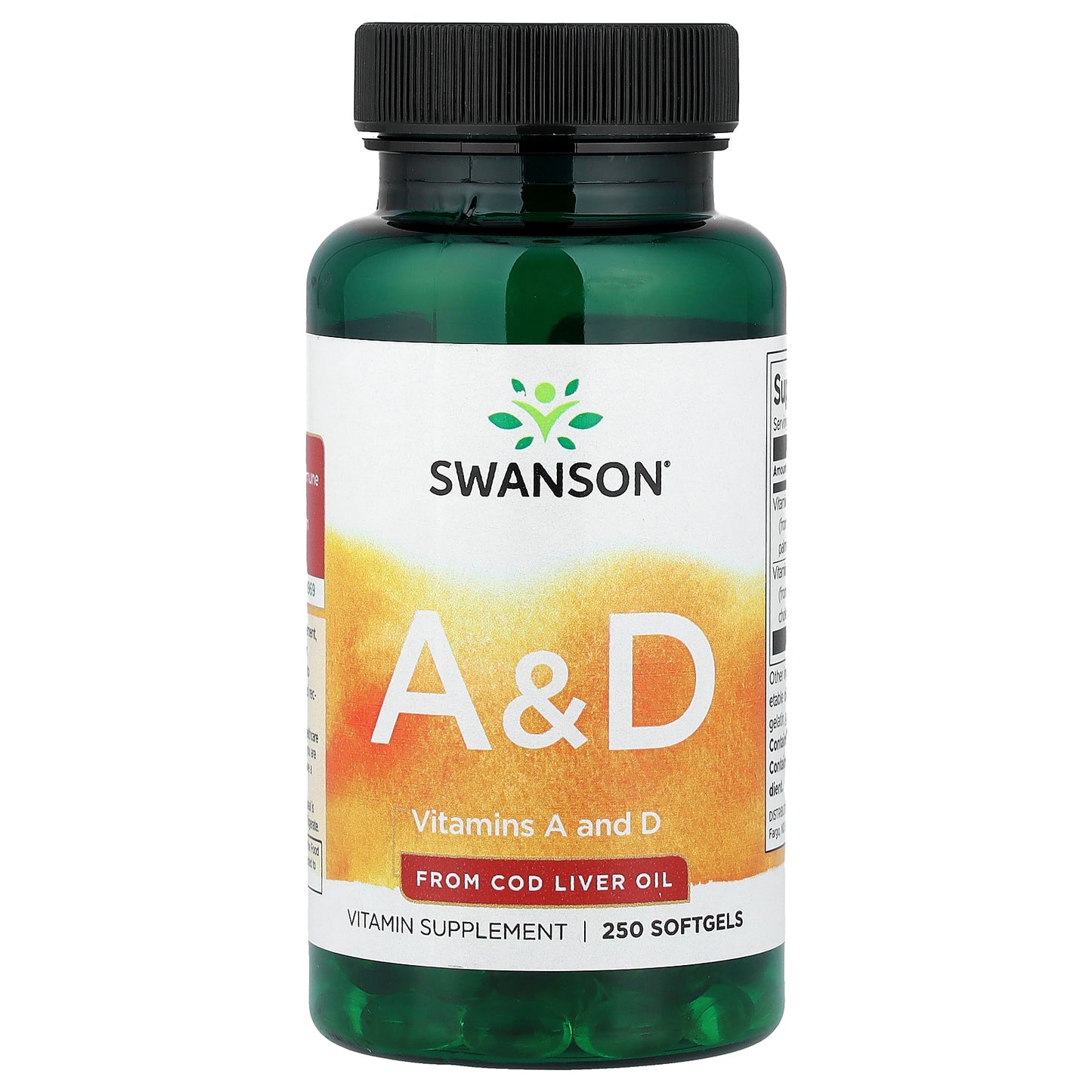 Swanson, Vitamins A & D, 250 Softgels
