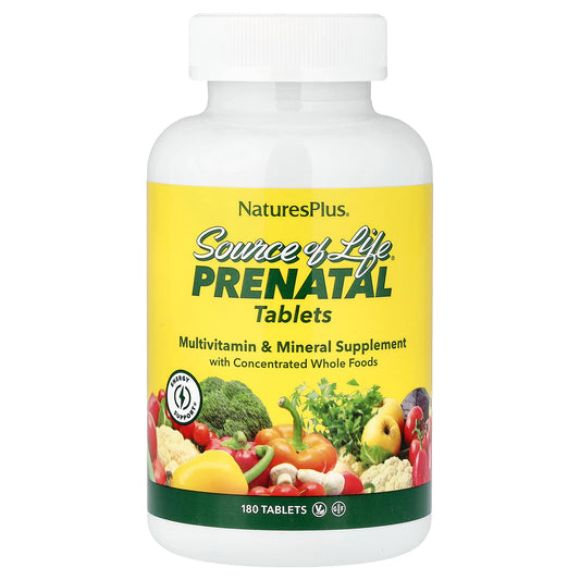 NaturesPlus, Source of Life®, Prenatal, 180 Tablets