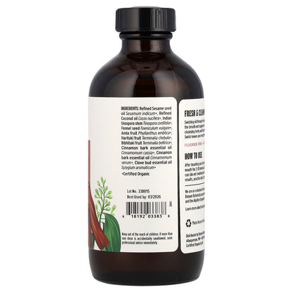 Banyan Botanicals, Daily Swish™, Cinnamon, 8 fl oz (236 ml)