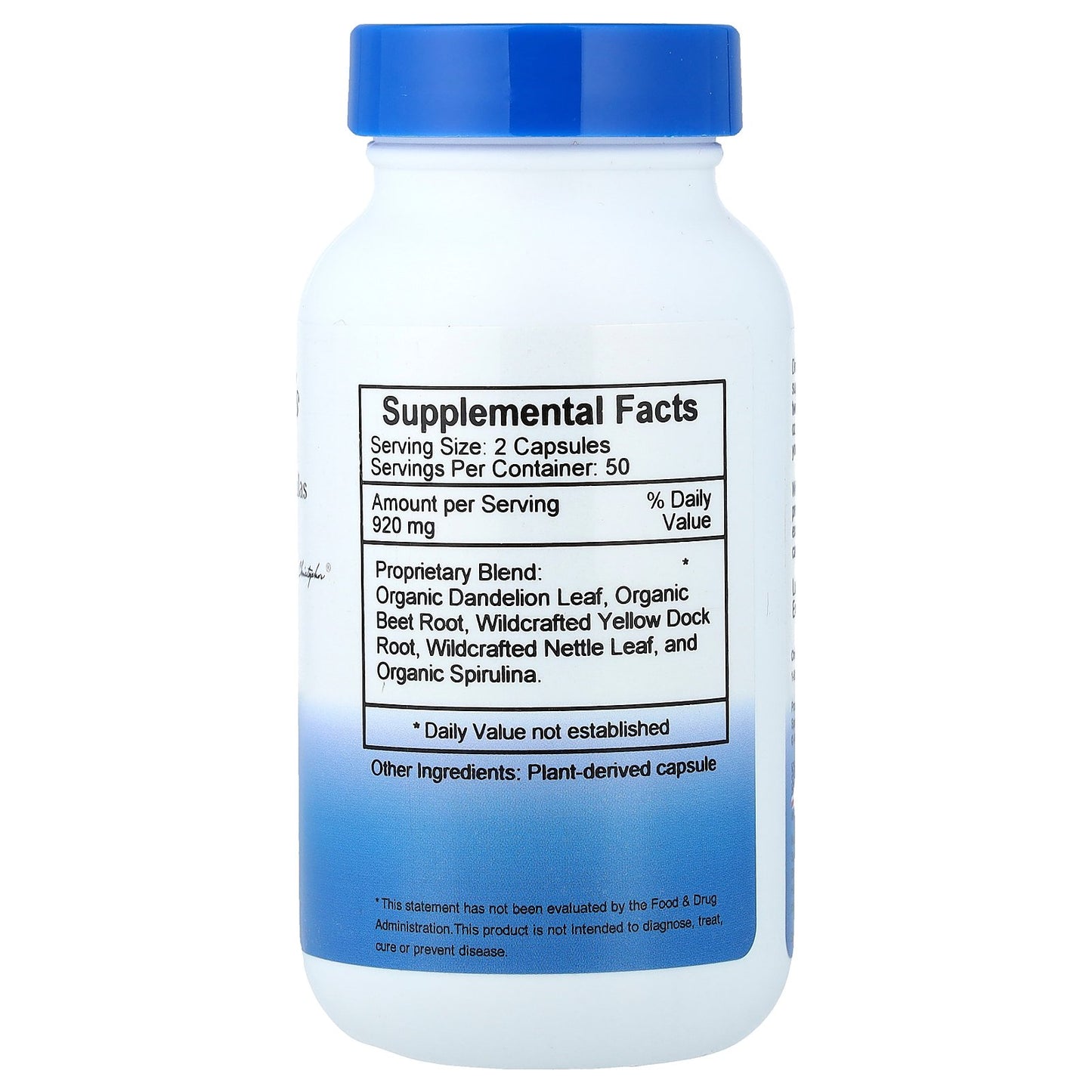 Christopher's Original Formulas, Herbal Iron Formula, 100 Vegetarian Caps