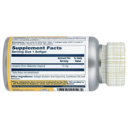 Solaray, Lycopene, 10 mg, 60 Softgels