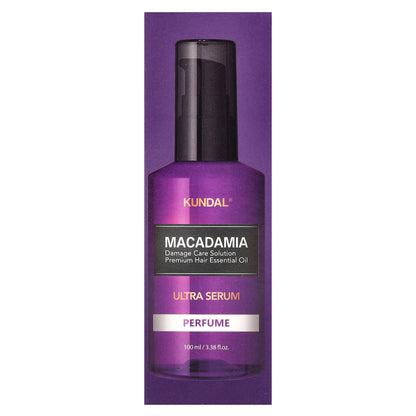 Kundal, Macadamia Ultra Hair Serum, White Musk, 3.38 fl oz (100 ml)