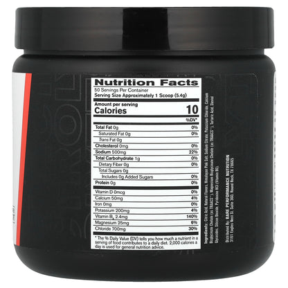 BPN, Electrolytes, Hydration Drink Mix, Salted Watermelon, 9.5 oz (270 g)